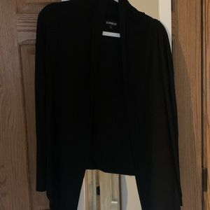 Black Express Cardigan
